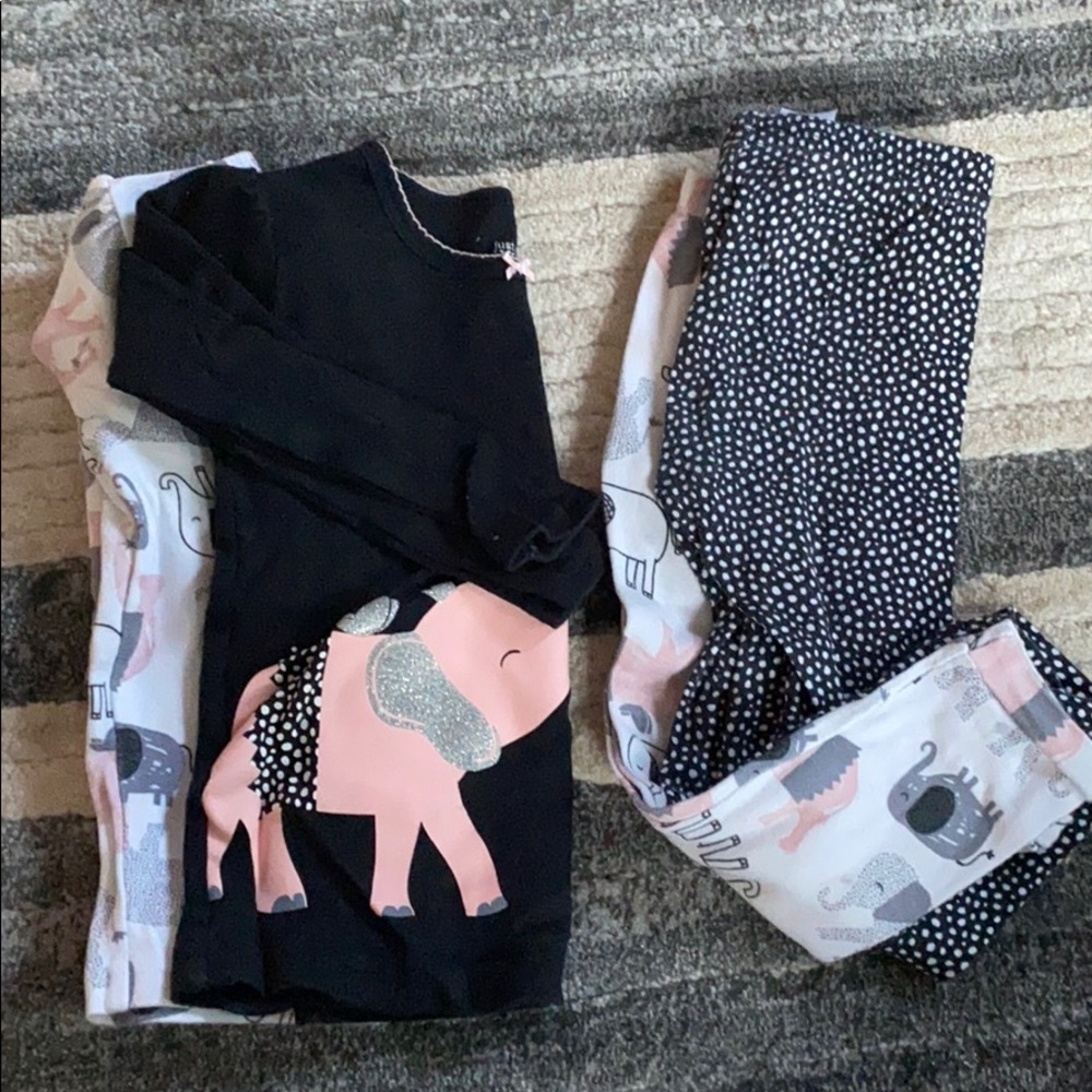 Baby girl pajamas.